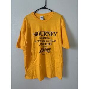 2000s Lakers Championship Destination T-Shirt - XL